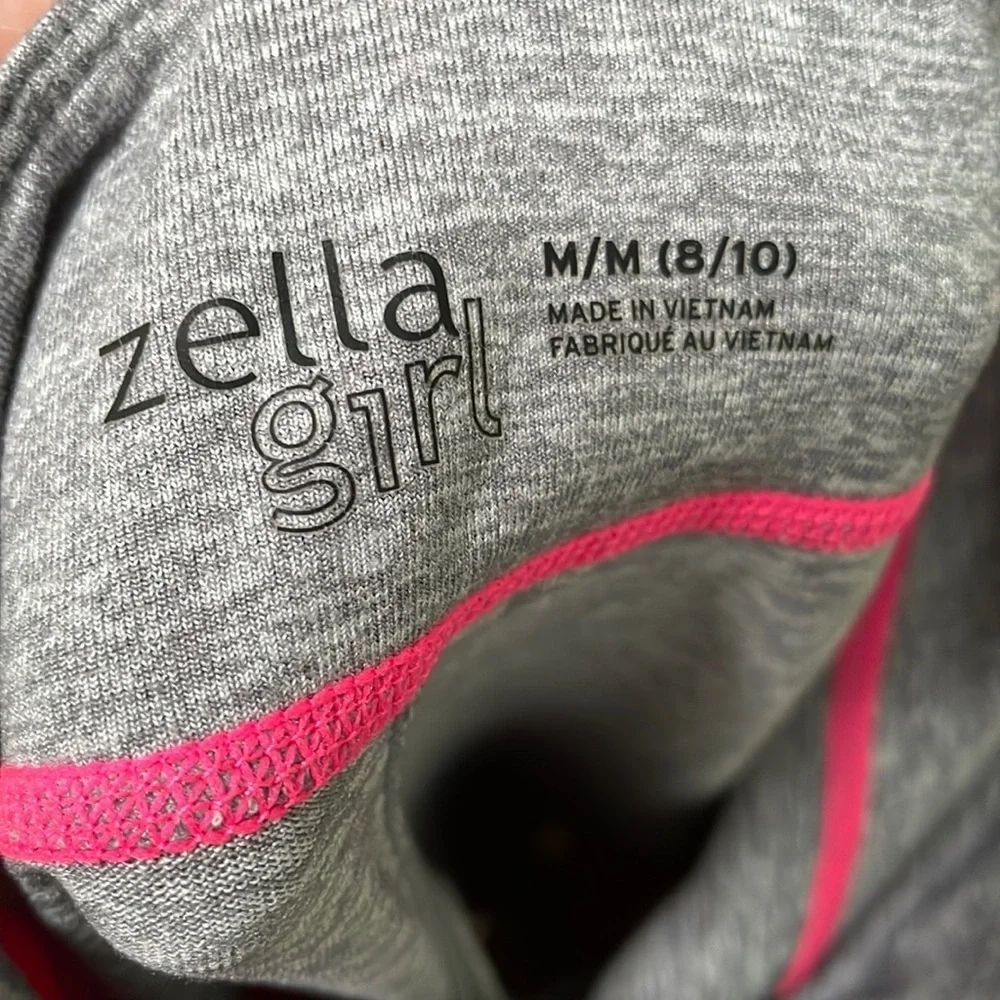 Girls neon leggings and sports bra set